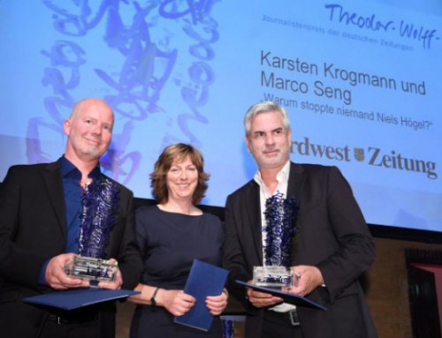 BDZV: Theodor-Wolff-Preis 2016